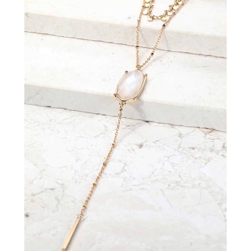 SATURN CHARM Necklace ✨ layered pendant - Picture 3 of 6